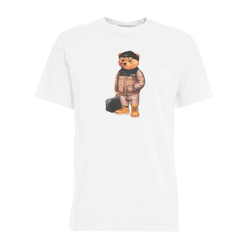 Baron Filou T-Shirt T-shirt Uomo con stampa sul davanti Bianco A23-BARON FILOUFIL71TS-WHITE-S - Francavilla Moda